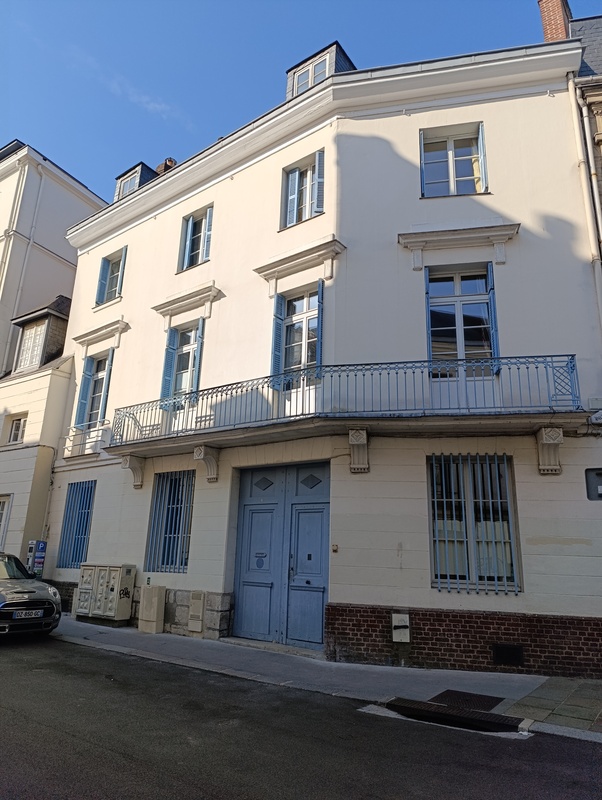 Crédit photo : cerema Immeuble en brique à enduit jointé